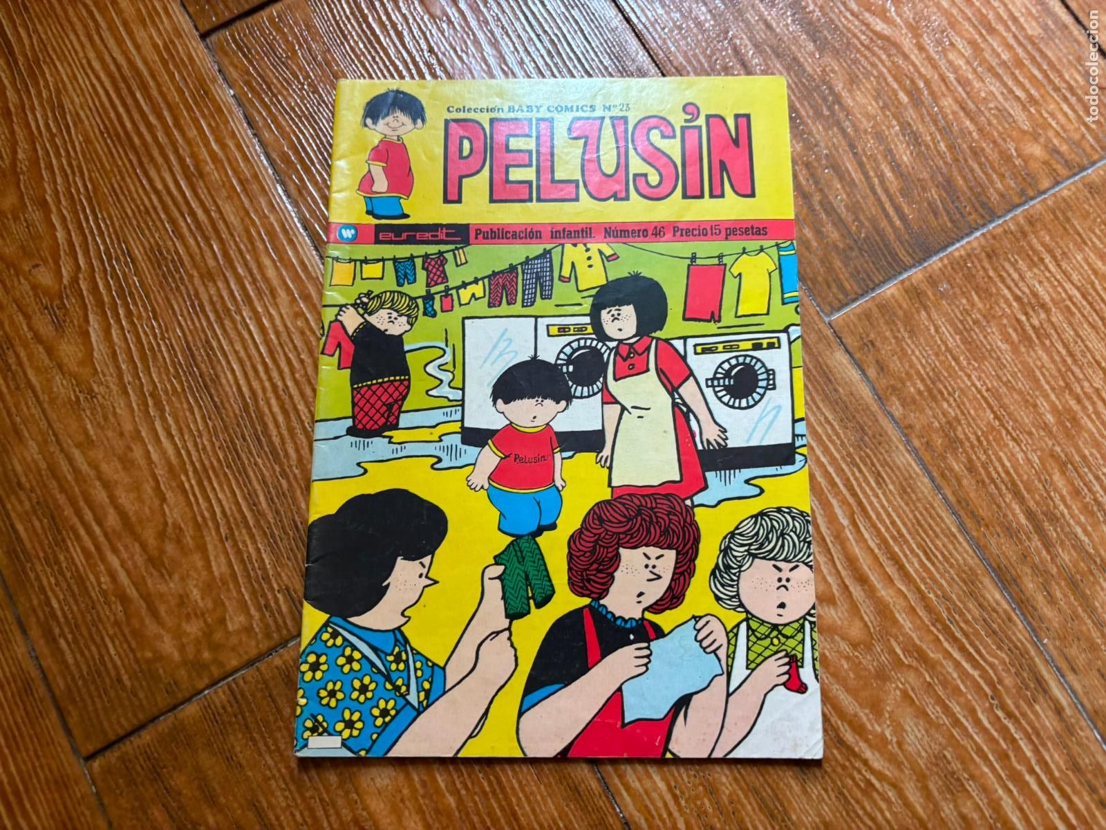 C&oacute;mics: PELUSIN N&ordm; 46 EDITORIAL EUREDIT 1974 - Foto 1