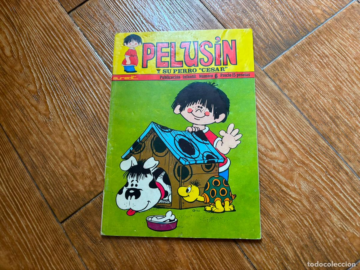 C&oacute;mics: PELUSIN N&ordm; 6 EDITORIAL EUREDIT 1974 - Foto 1