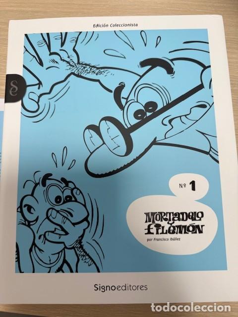 C&oacute;mics: MORTADELO Y FILEMON - SIGNO - COMPLETA (10 TOMOS EN SU CAJA) - Foto 6