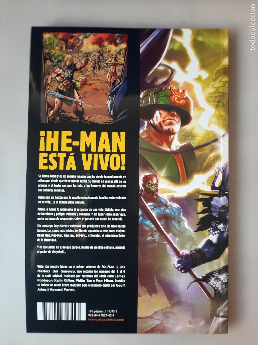 C&oacute;mics: HE-MAN Y LOS MASTERS DEL UNIVERSO N&ordm; 1 - ECC EDICIONES - Foto 3
