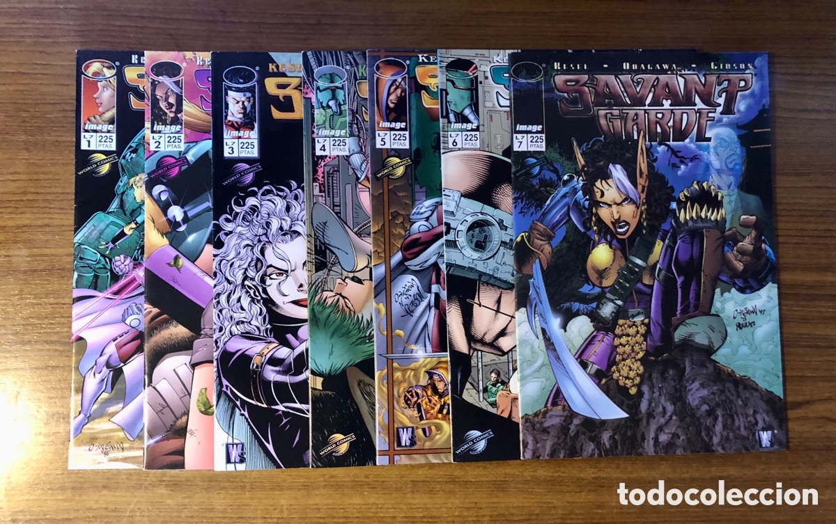 C&oacute;mics: SAVANT GARDE,COMPLETA 7 EJEMPLARES,(WORLD COMICS-IMAGE) - Foto 1