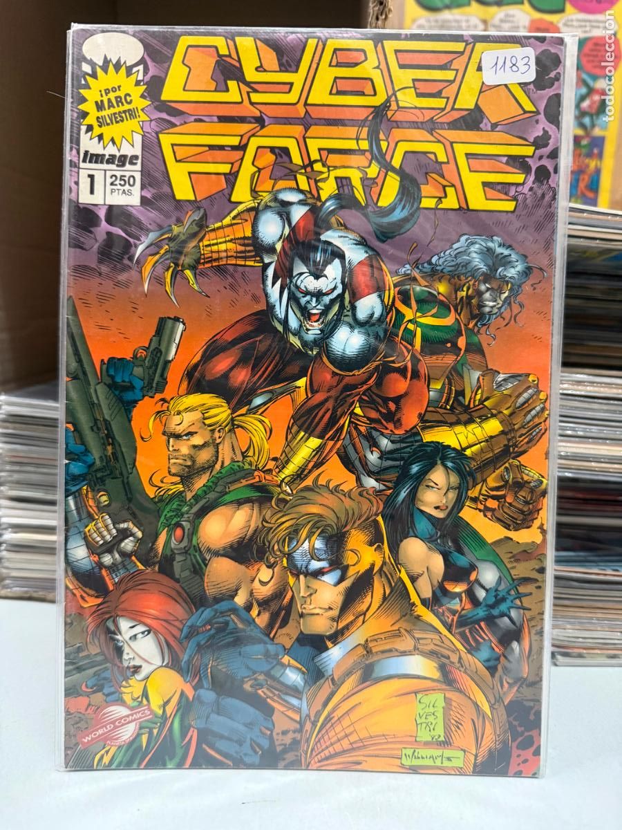 C&oacute;mics: CYBER FORCE NUMERO. 1 BUEN ESTADO - Foto 1