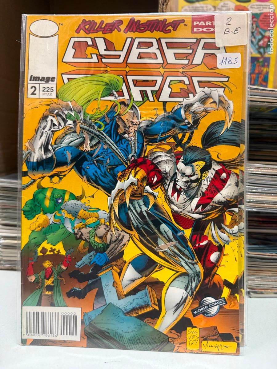 C&oacute;mics: CYBER FORCE NUMERO 2 BUEN ESTADO - Foto 1