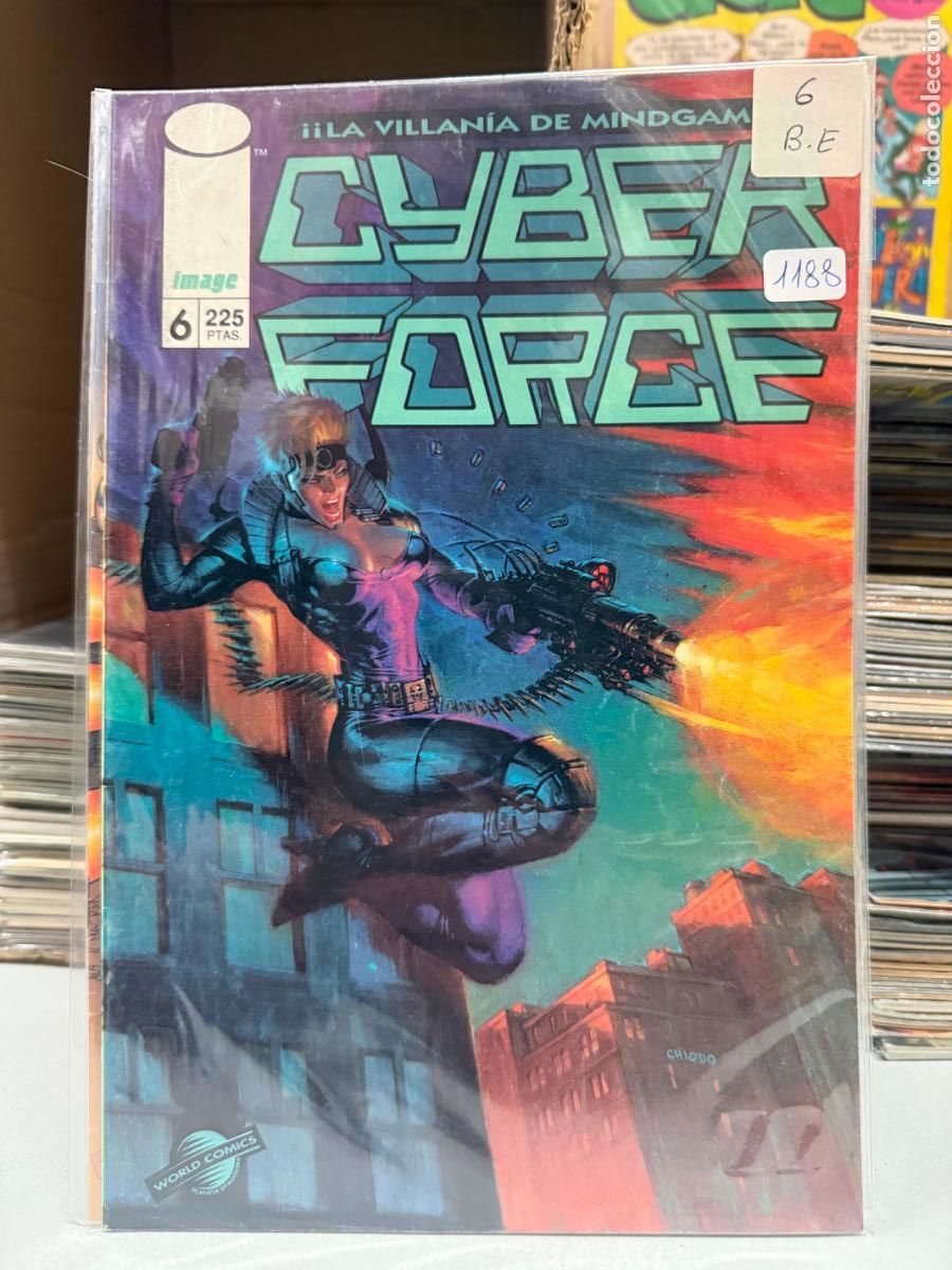 C&oacute;mics: CYBER FORCE NUMERO 6 BUEN ESTADO - Foto 1