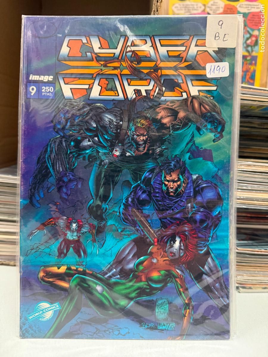 C&oacute;mics: CYBER FORCE NUMERO 9 BUEN ESTADO - Foto 1