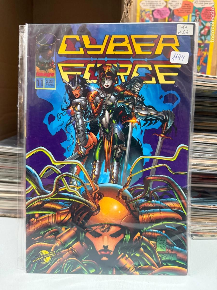 C&oacute;mics: CYBER FORCE NUMERO 11 BUEN ESTADO - Foto 1