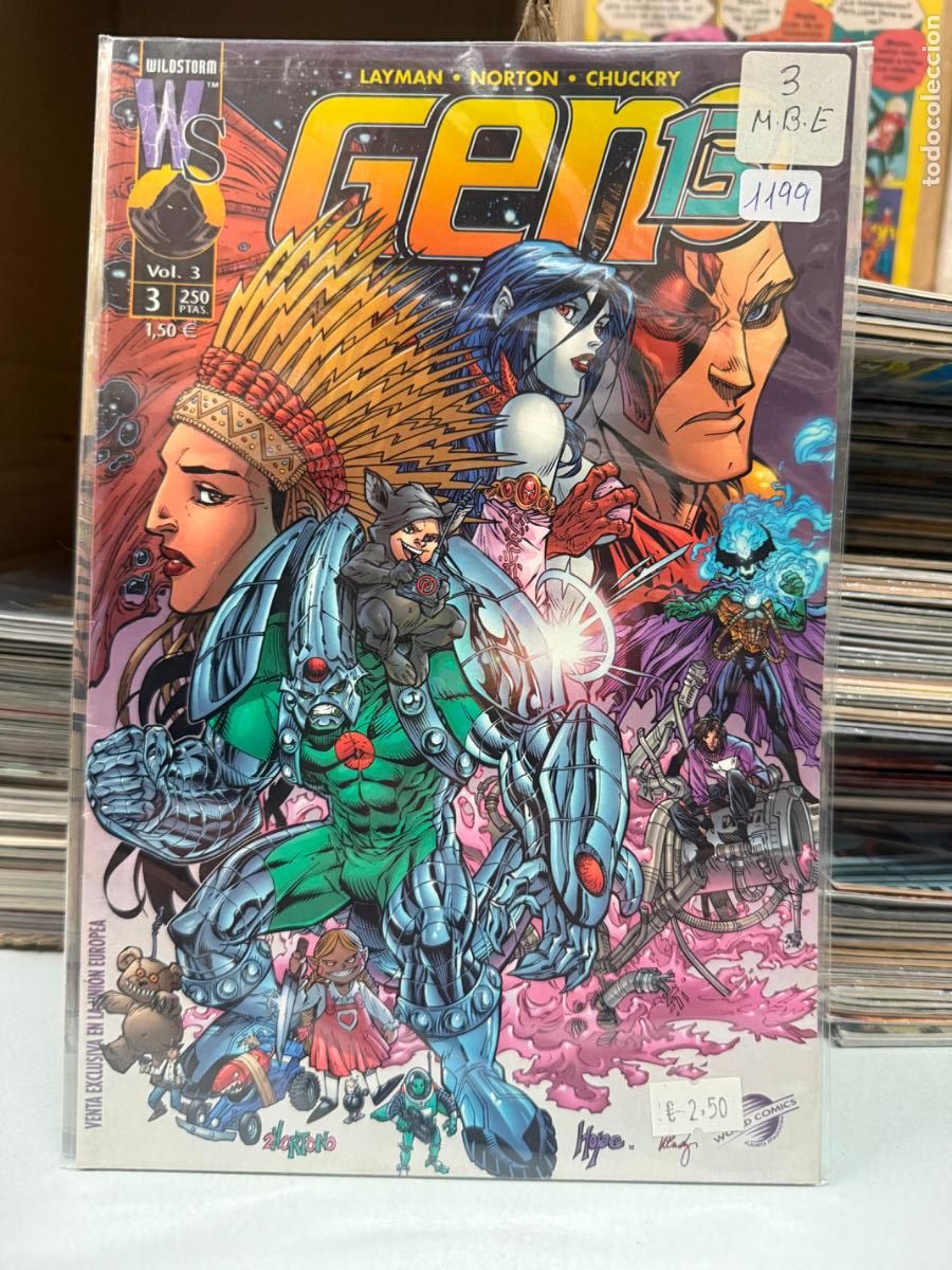C&oacute;mics: GEN 13 NUMERO 3 BUEN ESTADO - Foto 1