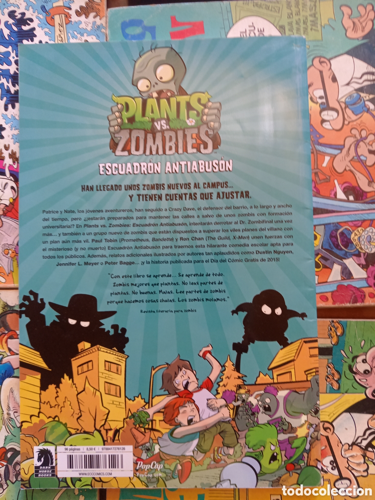 C&oacute;mics: Plants vs zombies Escuadr&oacute;n antiabus&oacute;n cj104 - Foto 2