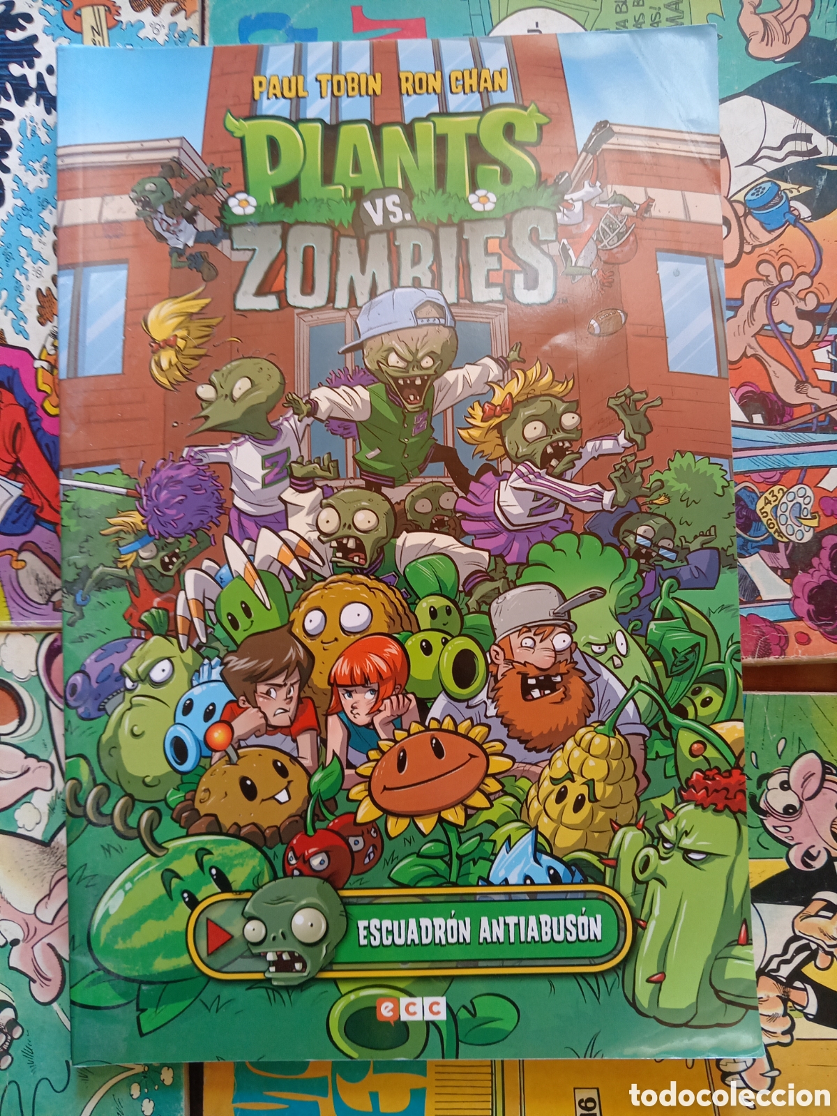 C&oacute;mics: Plants vs zombies Escuadr&oacute;n antiabus&oacute;n cj104 - Foto 1