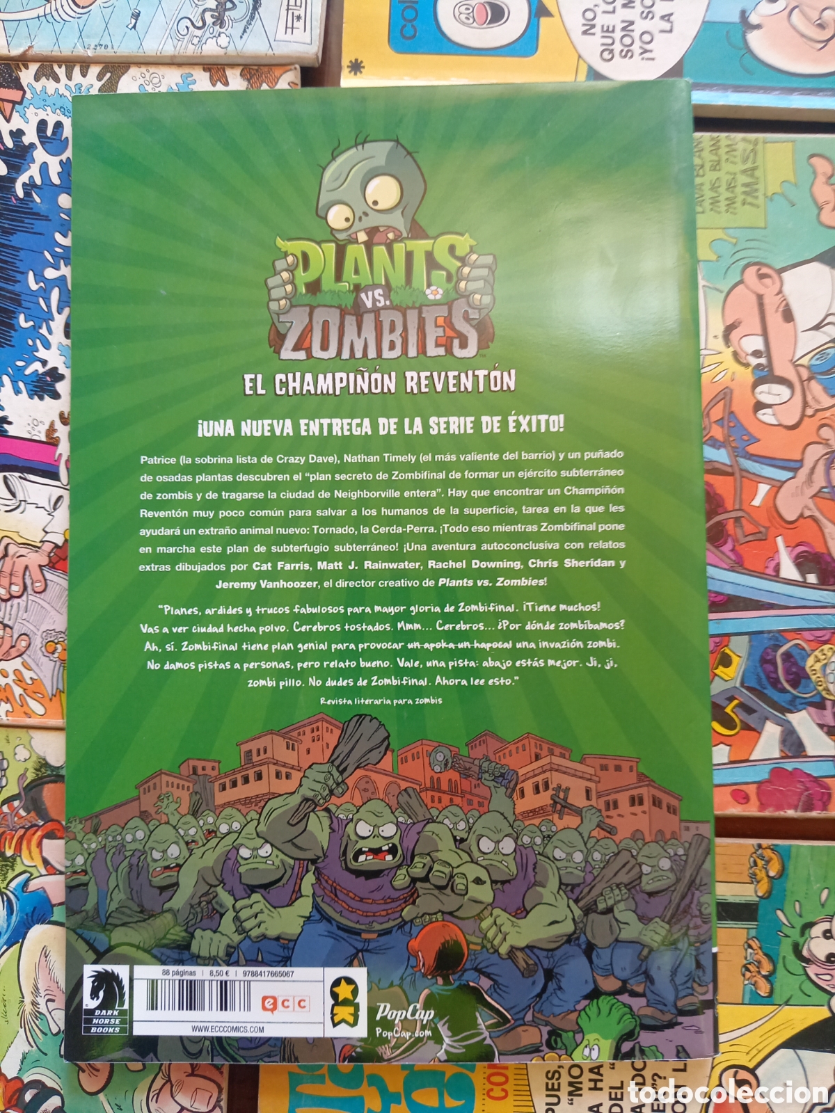 C&oacute;mics: Plants vs zombies El champi&ntilde;&oacute;n revent&oacute;n cj104 - Foto 2