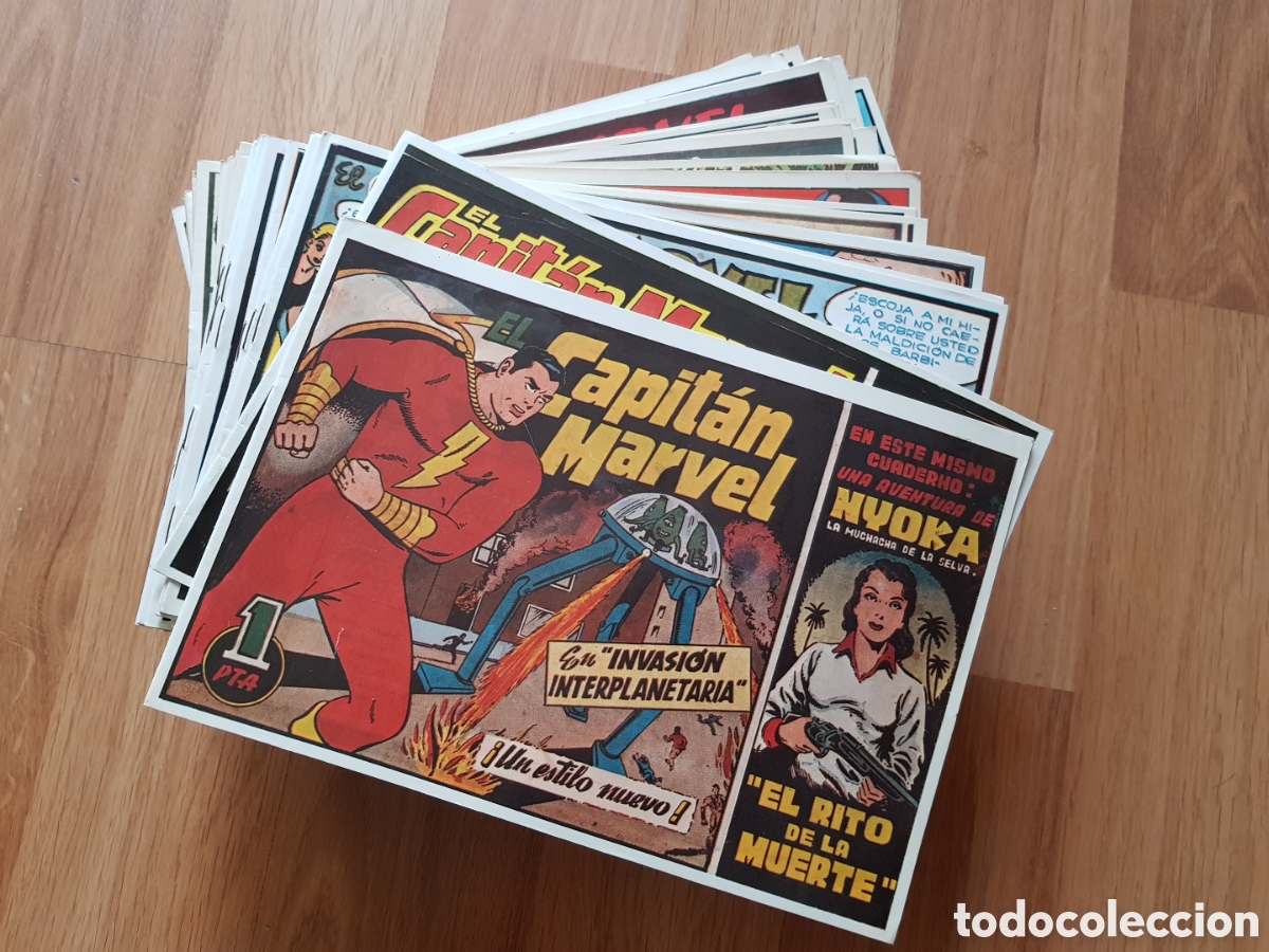 C&oacute;mics: Coleccion capitan marvel facsimil. 85 de 88. Casi completa - Foto 3