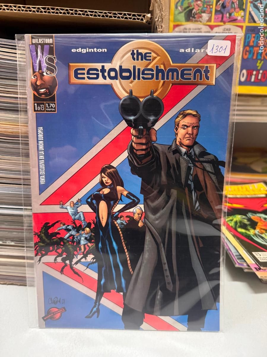 C&oacute;mics: THE ESTABLISHMENT NUMERO 1 BUEN ESTADO - Foto 1