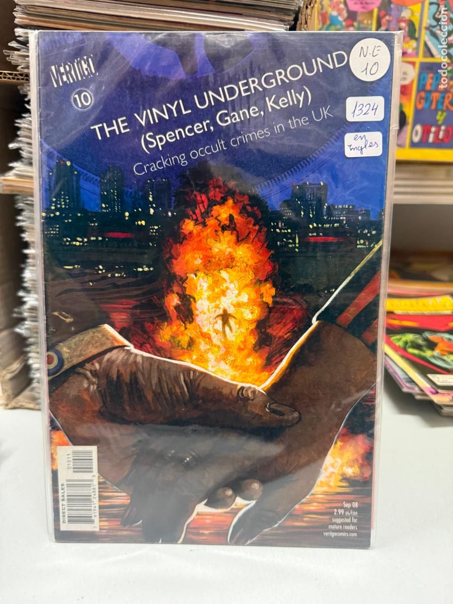 Comics: THE VINYL UNDERGROUND NUMERO 10 BUEN ESTADO EN INGLES