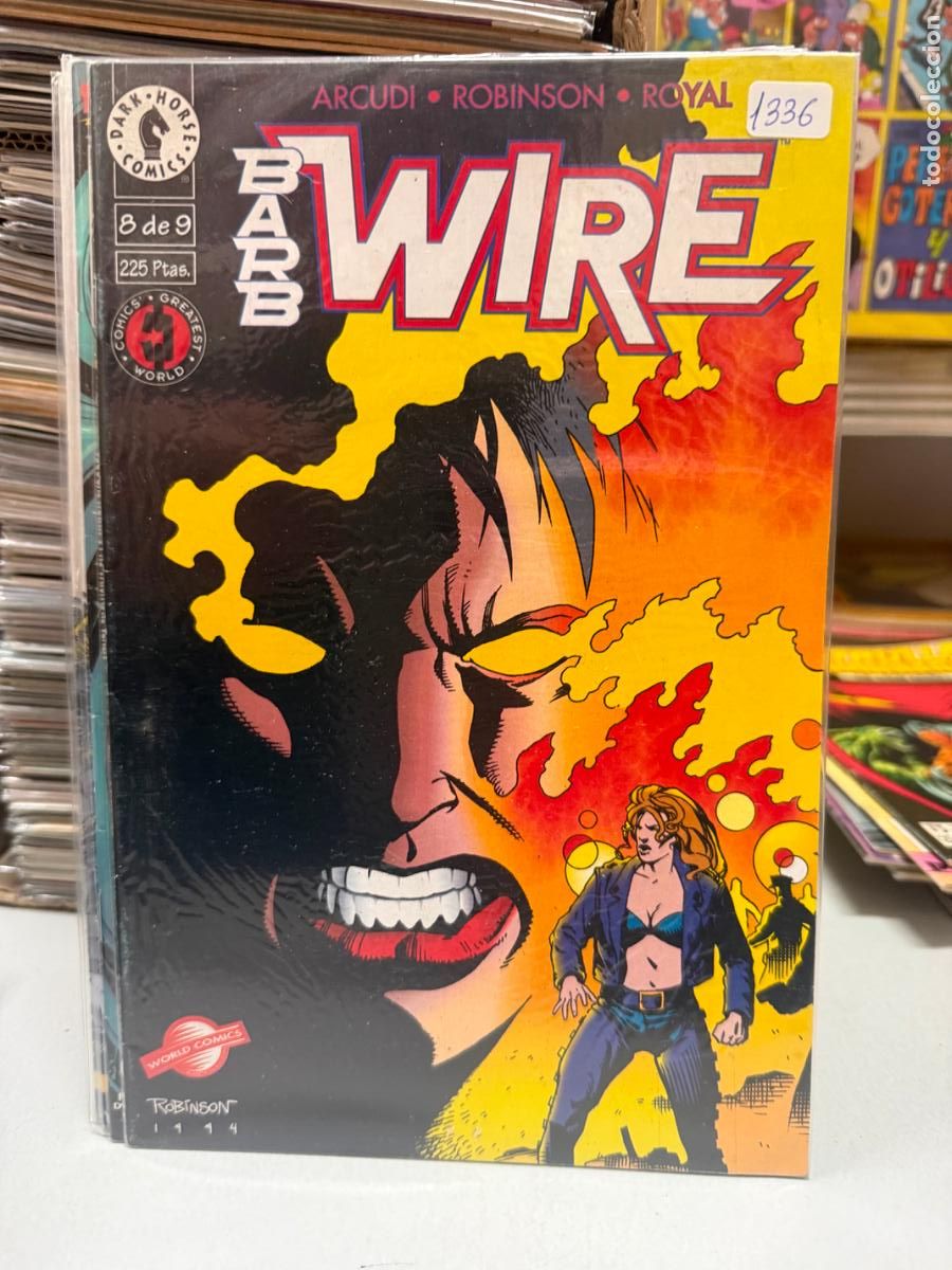 Comics: BARB WIRE NUMERO 8 BUEN ESTADO