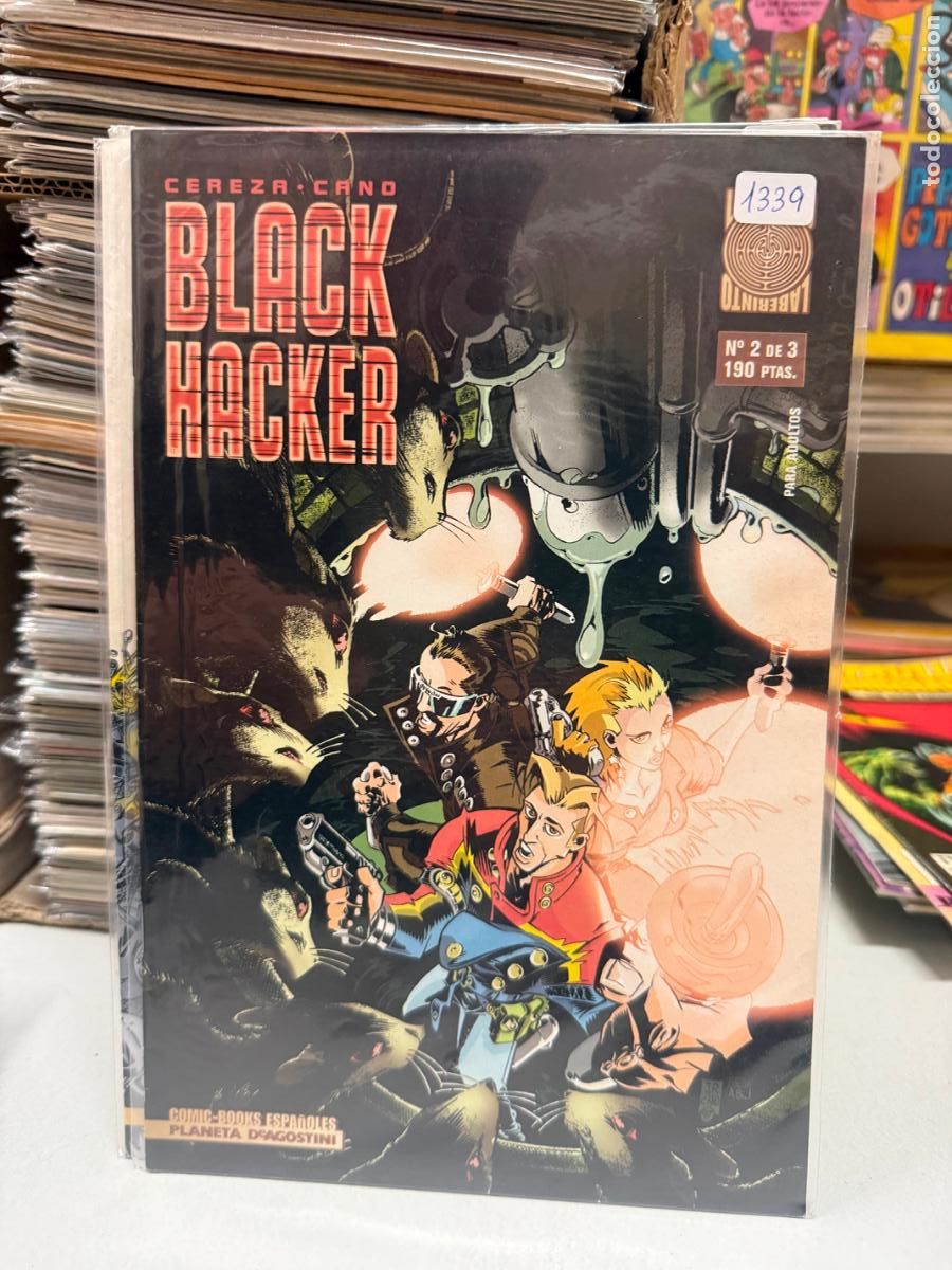 Comics : BLACK HACKER NUMERO 2 BUEN ESTADO