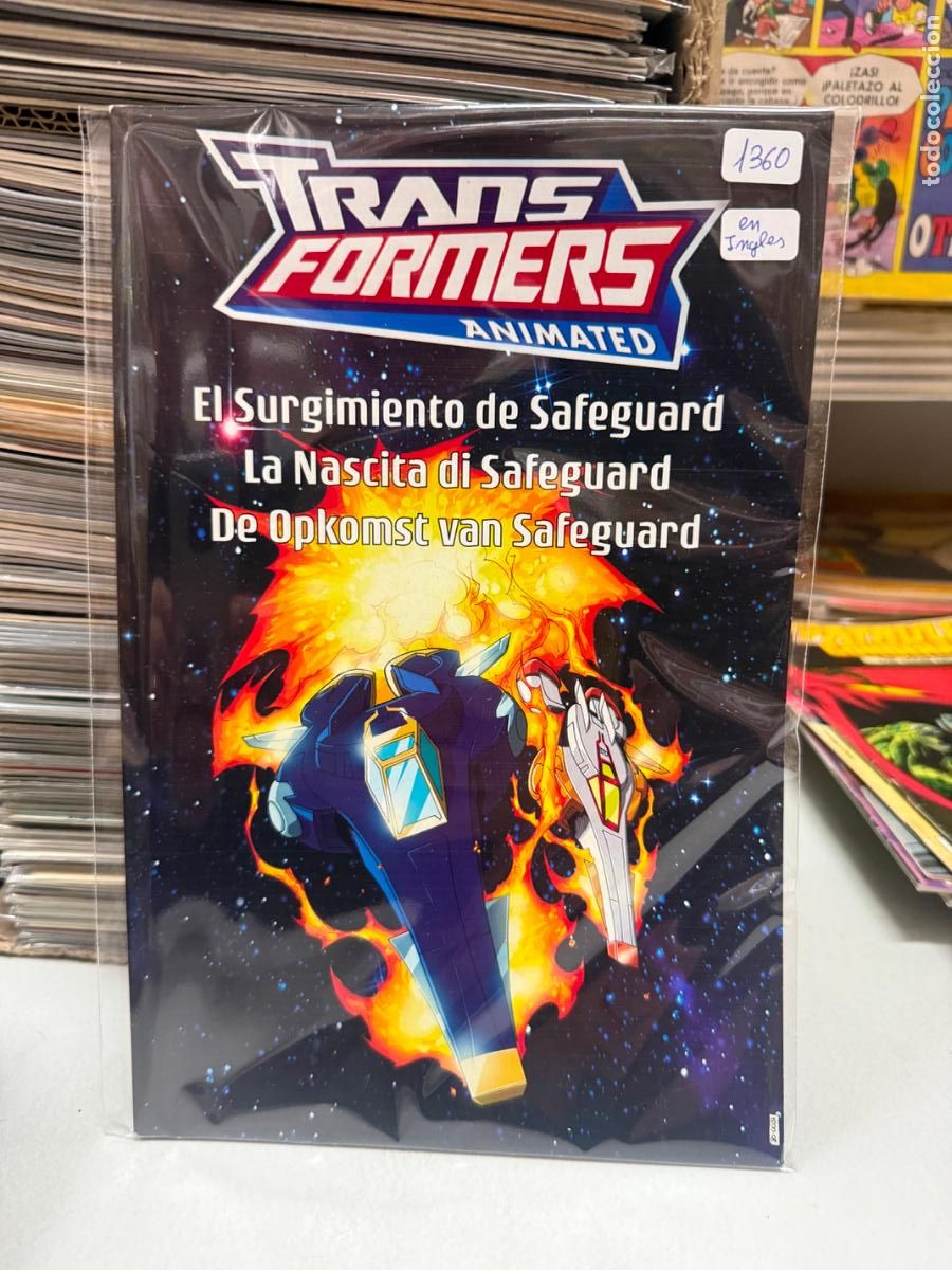 C&oacute;mics: TRANS FORMERS ANIMATED BUEN ESTADO EN INGLES - Foto 1