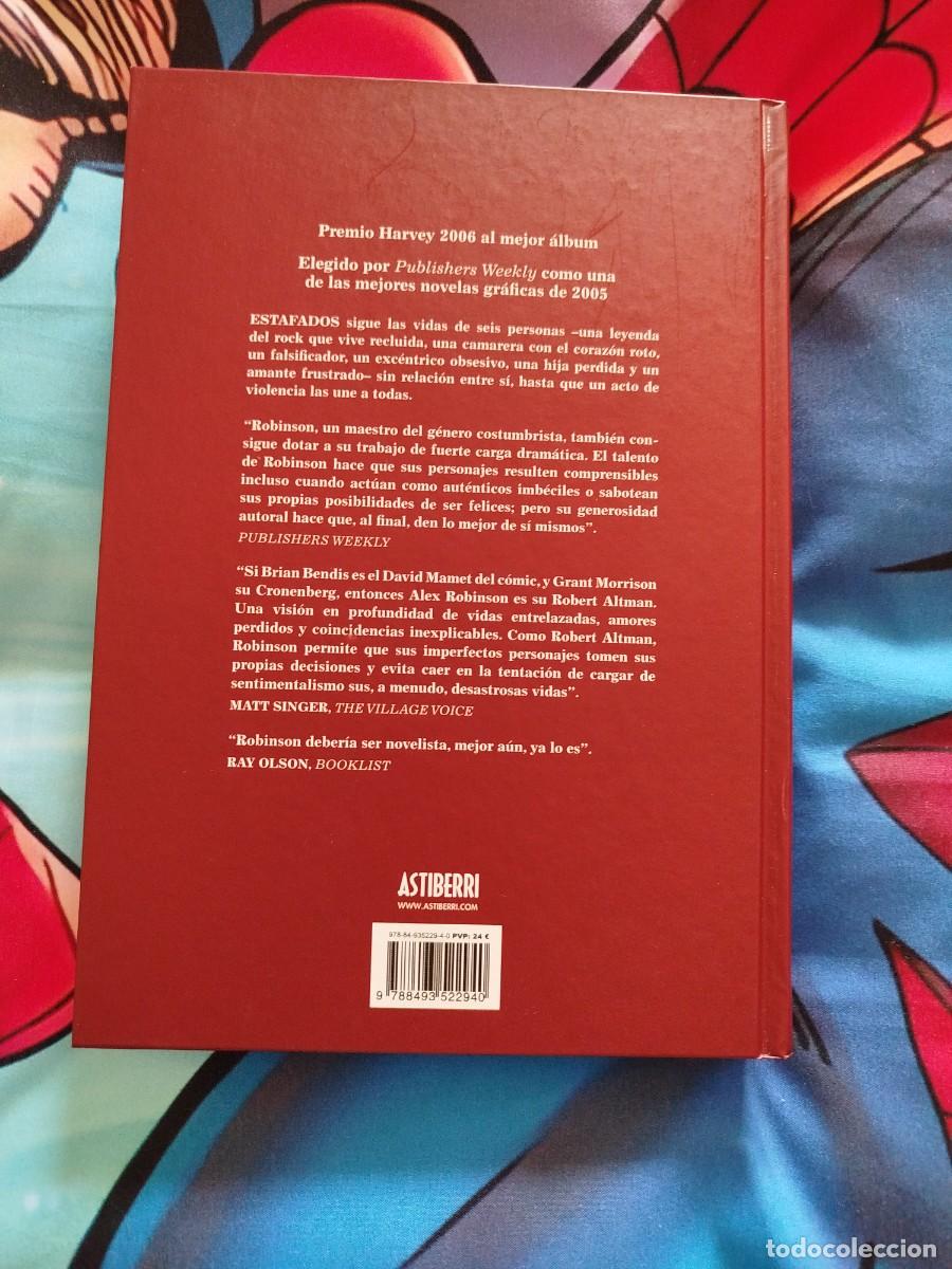 C&oacute;mics: Estafados, de &Aacute;lex Robinson. Con sketch del autor - Foto 2