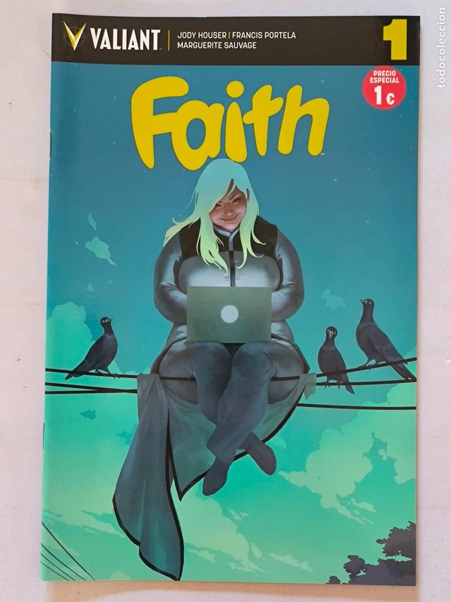 Comics : FAITH N&ordm; 1 - JODY HOUSER, FRANCIS PORTELA - VALIANT - MEDUSA COMICS (A2)
