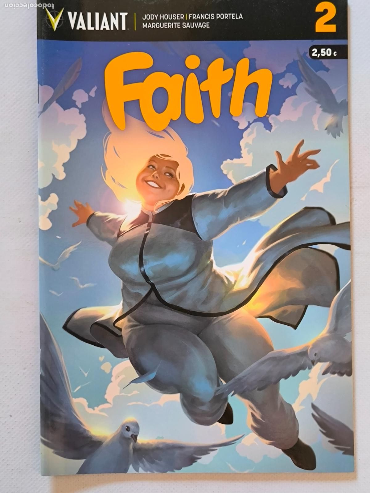 Comics : FAITH N&ordm; 2 - JODY HOUSER, FRANCIS PORTELA - VALIANT - MEDUSA COMICS (A2)