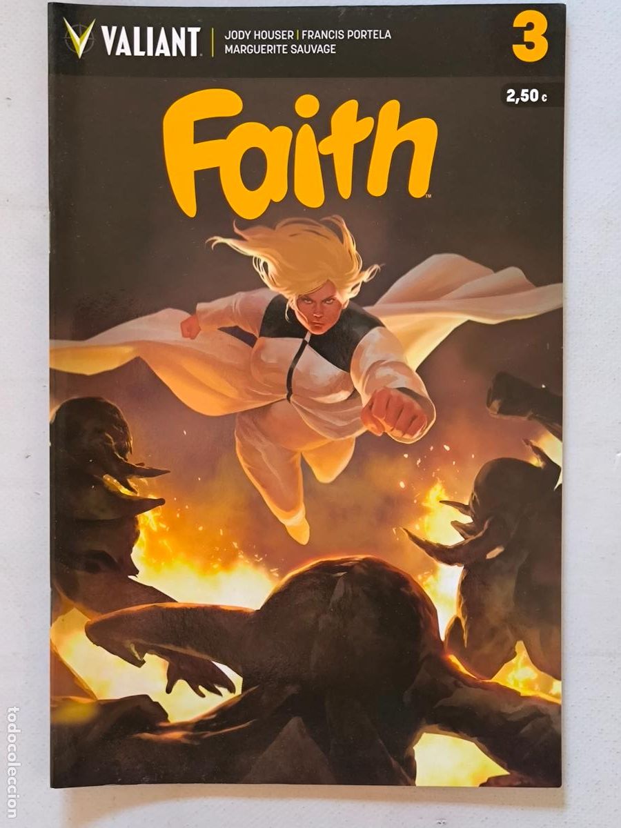 Comics : FAITH N&ordm; 3 - JODY HOUSER, FRANCIS PORTELA - VALIANT - MEDUSA COMICS (A2)