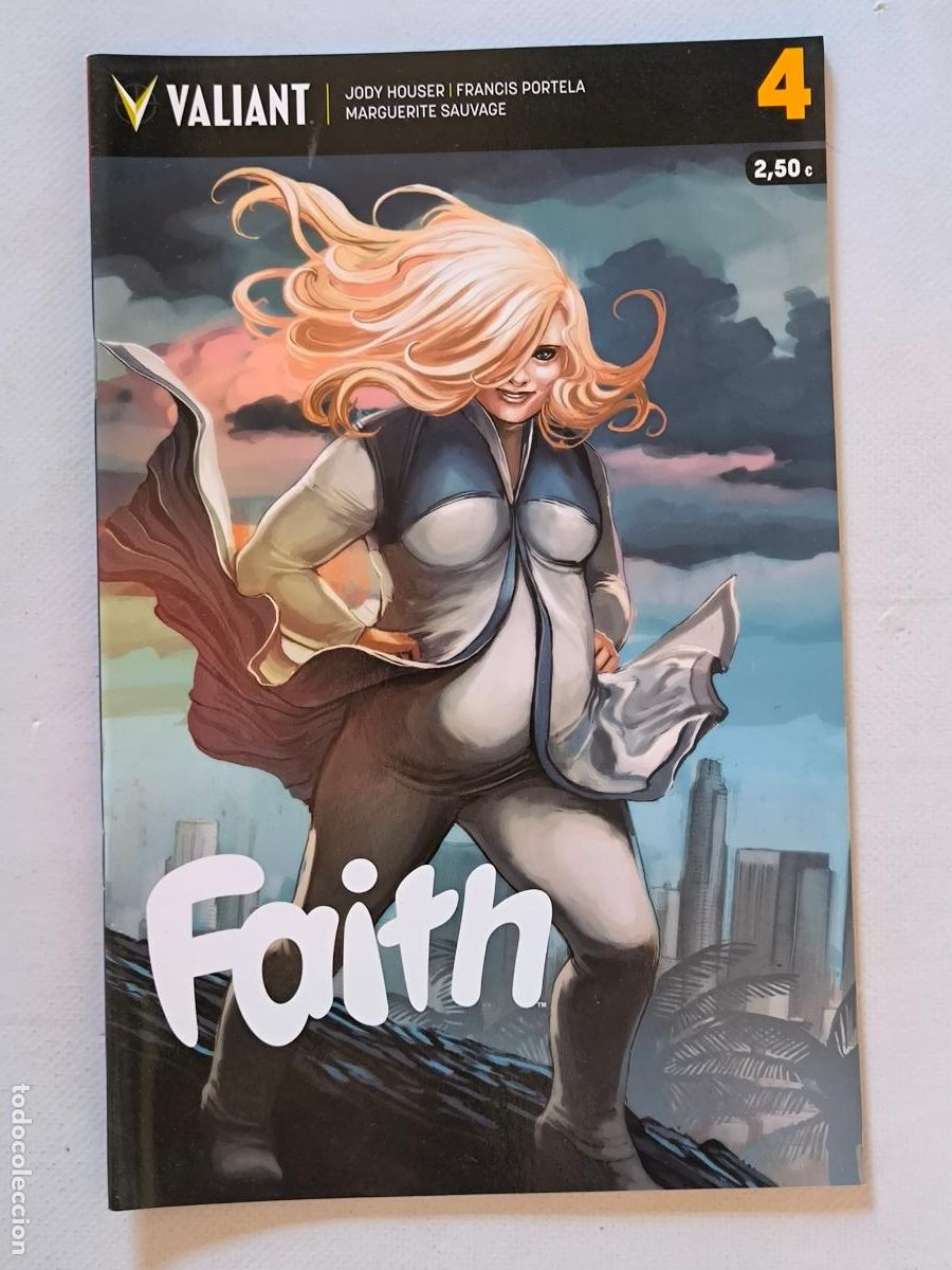 Comics : FAITH N&ordm; 4 - JODY HOUSER, FRANCIS PORTELA - VALIANT - MEDUSA COMICS (A2)