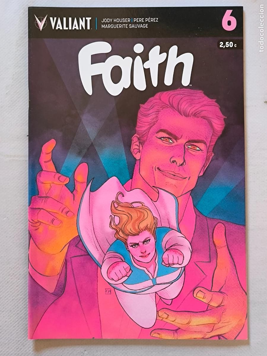 Comics : FAITH N&ordm; 6 - JODY HOUSER, FRANCIS PORTELA - VALIANT - MEDUSA COMICS (A2)
