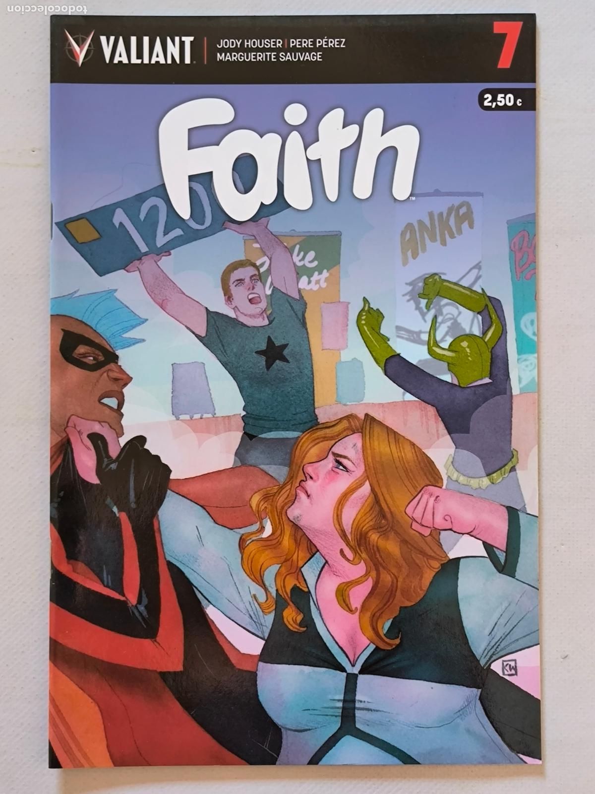 Comics : FAITH N&ordm; 7 - JODY HOUSER, FRANCIS PORTELA - VALIANT - MEDUSA COMICS (A2)