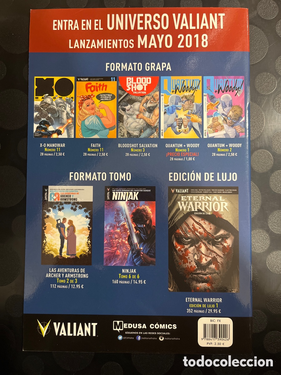 C&oacute;mics: QUANTUM & WOODY N.2 VALIANT MEDUSA ( 2018/2019 ) - Foto 2
