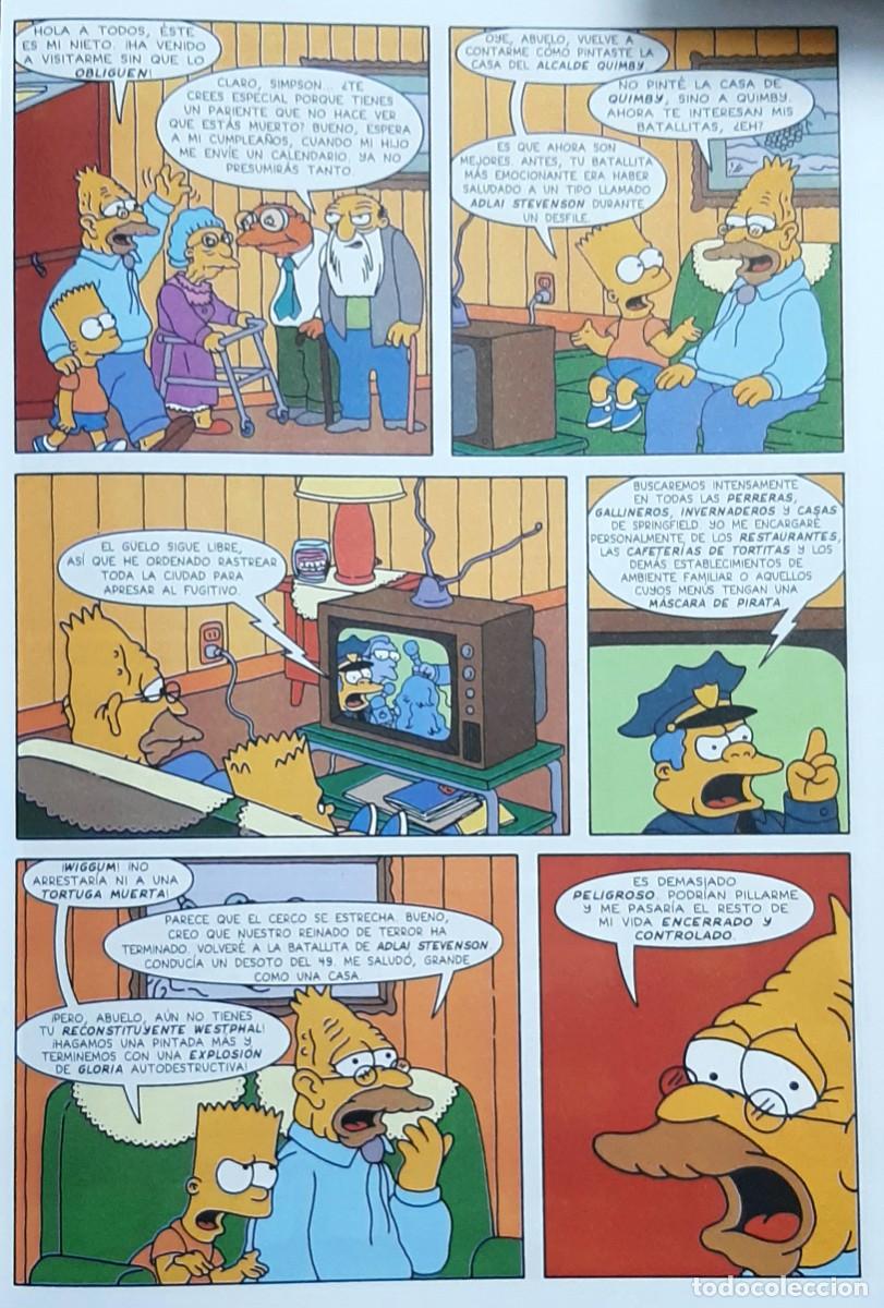 C&oacute;mics: LIBRO COMIC - SUPER SIMPSON Tomo 6 - EL SHOW DE HOMER - Foto 3