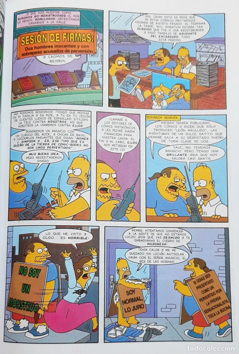 C&oacute;mics: LIBRO COMIC - SUPER SIMPSON Tomo 6 - EL SHOW DE HOMER - Foto 5