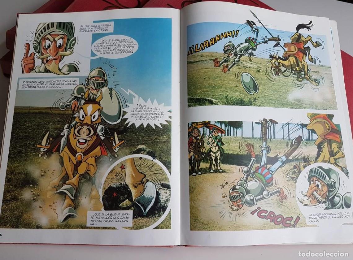 C&oacute;mics: DON QUIJOTE DE LA MANCHA. (EN C&Oacute;MIC). COLECCI&Oacute;N COMPLETA: 6 TOMOS - - Foto 2