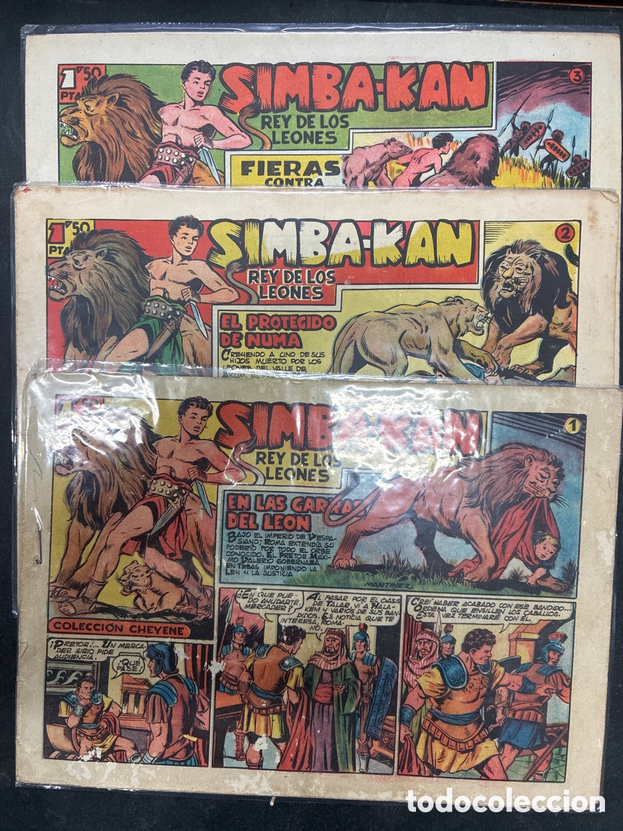 C&oacute;mics: COLECCION COMPLETA SIMBA-KAN 60 EJEMPLARES ORIGINAL EDITORIAL MARCO - Foto 2