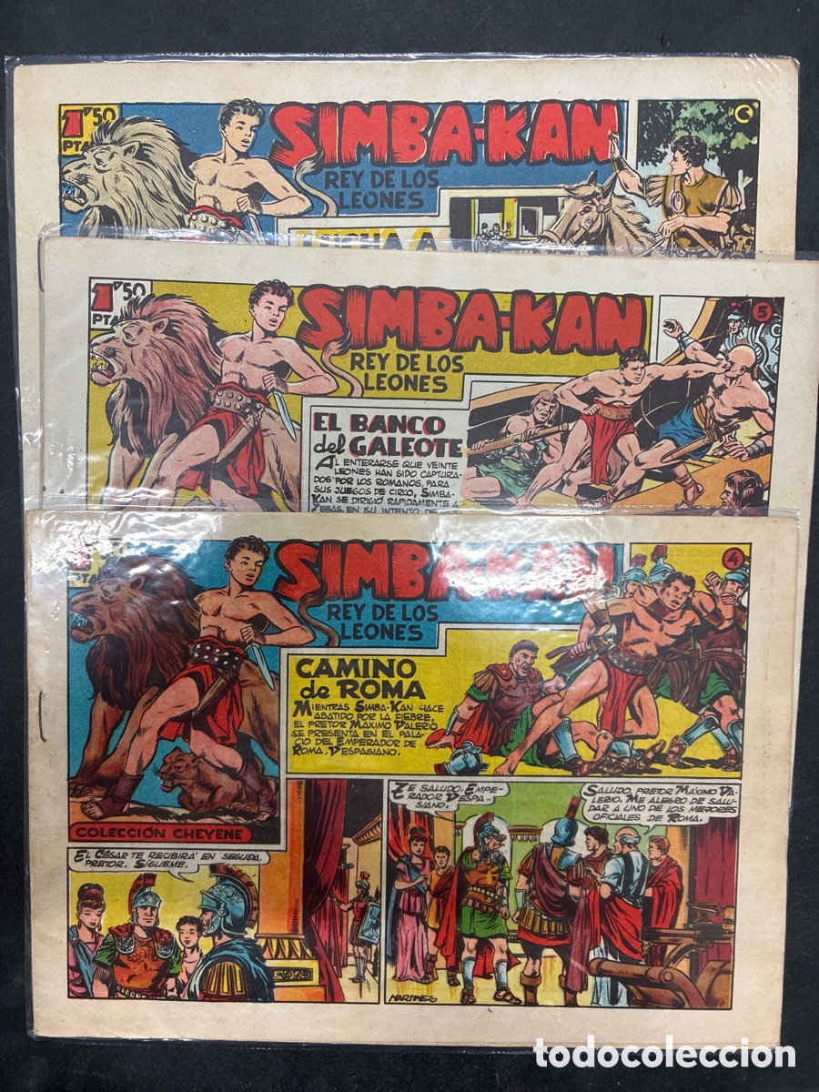 C&oacute;mics: COLECCION COMPLETA SIMBA-KAN 60 EJEMPLARES ORIGINAL EDITORIAL MARCO - Foto 3