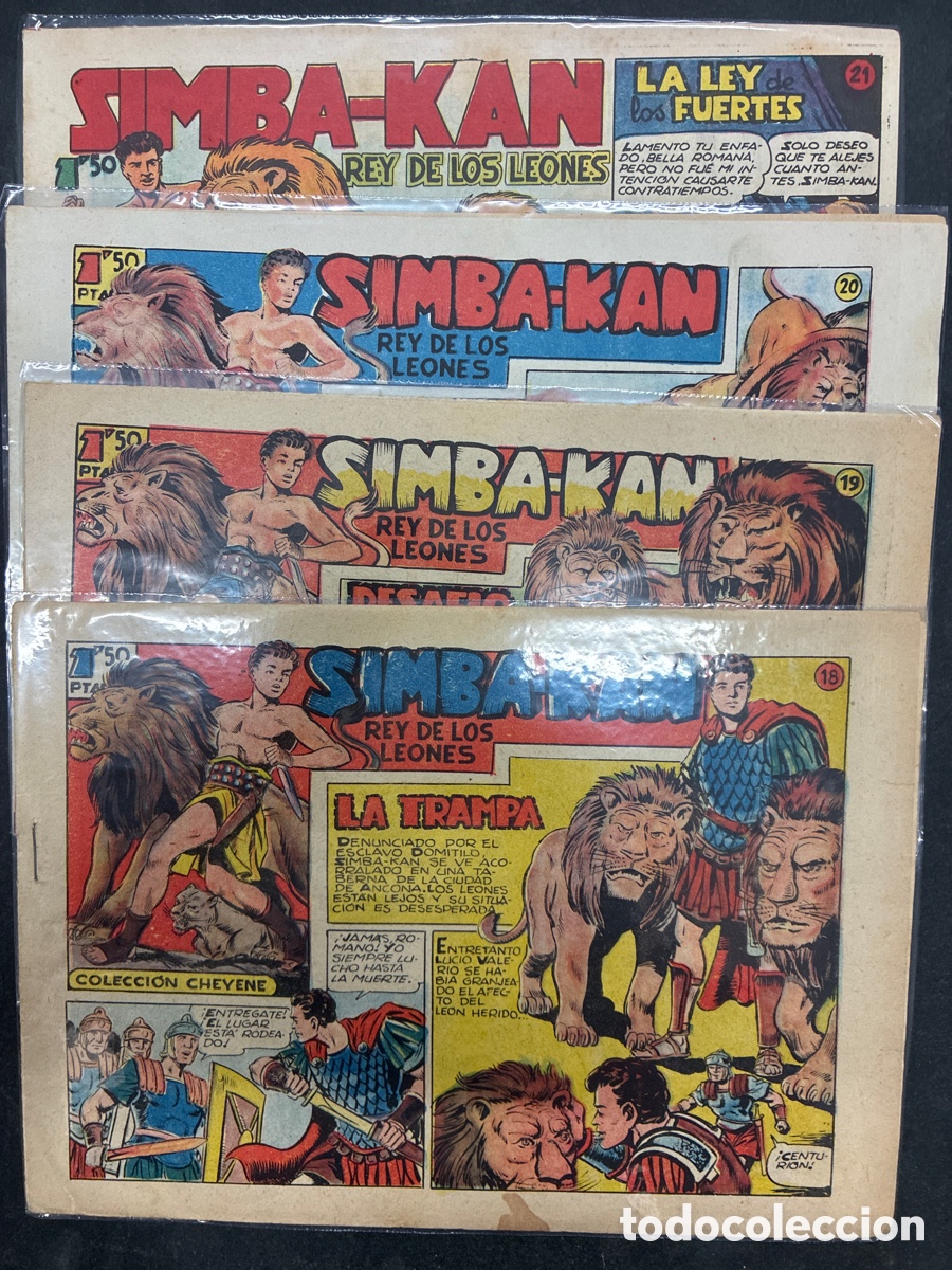 C&oacute;mics: COLECCION COMPLETA SIMBA-KAN 60 EJEMPLARES ORIGINAL EDITORIAL MARCO - Foto 7