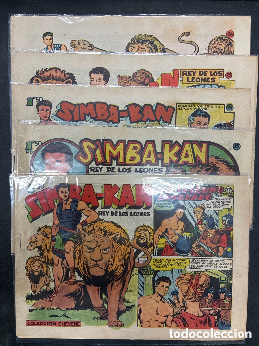 C&oacute;mics: COLECCION COMPLETA SIMBA-KAN 60 EJEMPLARES ORIGINAL EDITORIAL MARCO - Foto 8