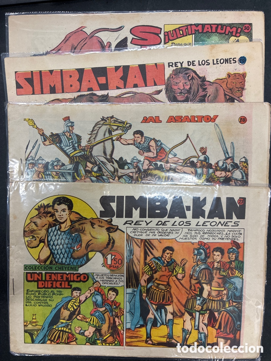 C&oacute;mics: COLECCION COMPLETA SIMBA-KAN 60 EJEMPLARES ORIGINAL EDITORIAL MARCO - Foto 9