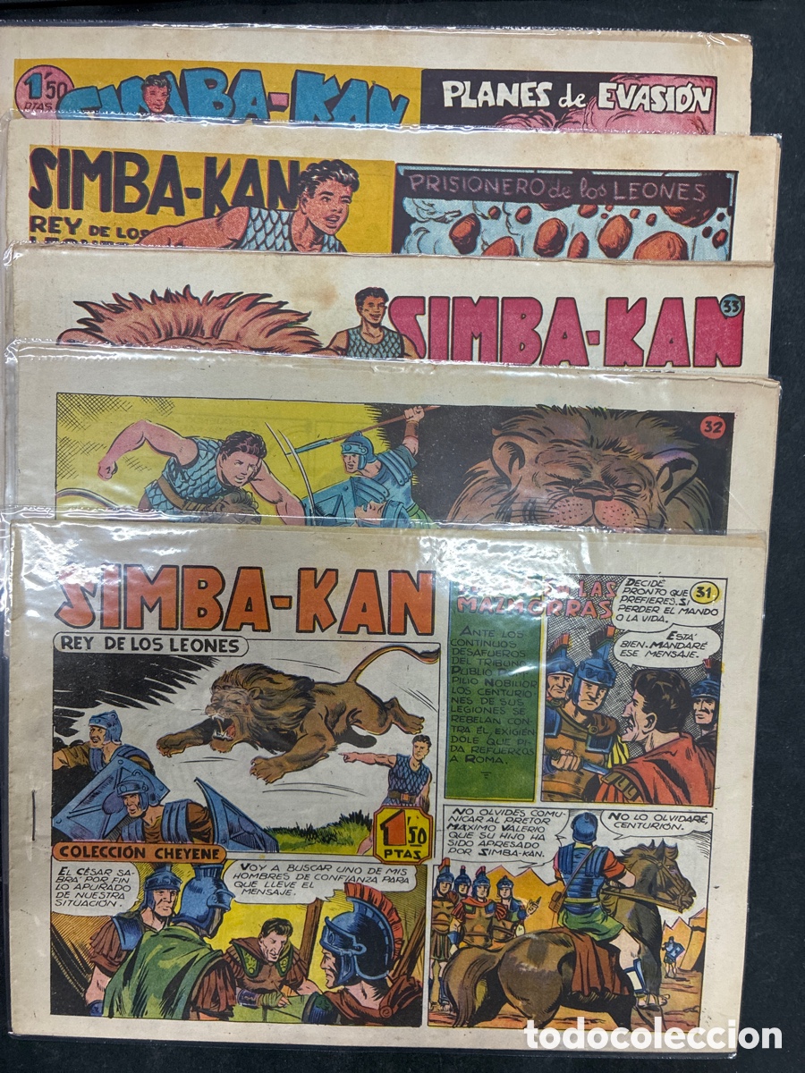 C&oacute;mics: COLECCION COMPLETA SIMBA-KAN 60 EJEMPLARES ORIGINAL EDITORIAL MARCO - Foto 10