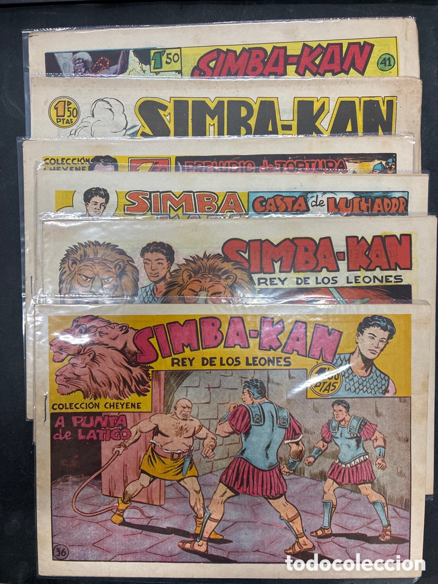 C&oacute;mics: COLECCION COMPLETA SIMBA-KAN 60 EJEMPLARES ORIGINAL EDITORIAL MARCO - Foto 11