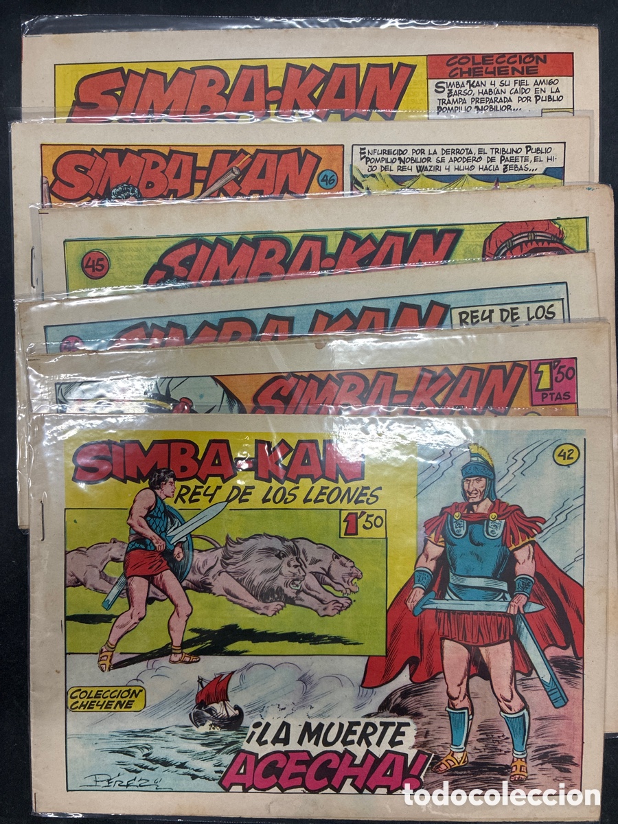 C&oacute;mics: COLECCION COMPLETA SIMBA-KAN 60 EJEMPLARES ORIGINAL EDITORIAL MARCO - Foto 12