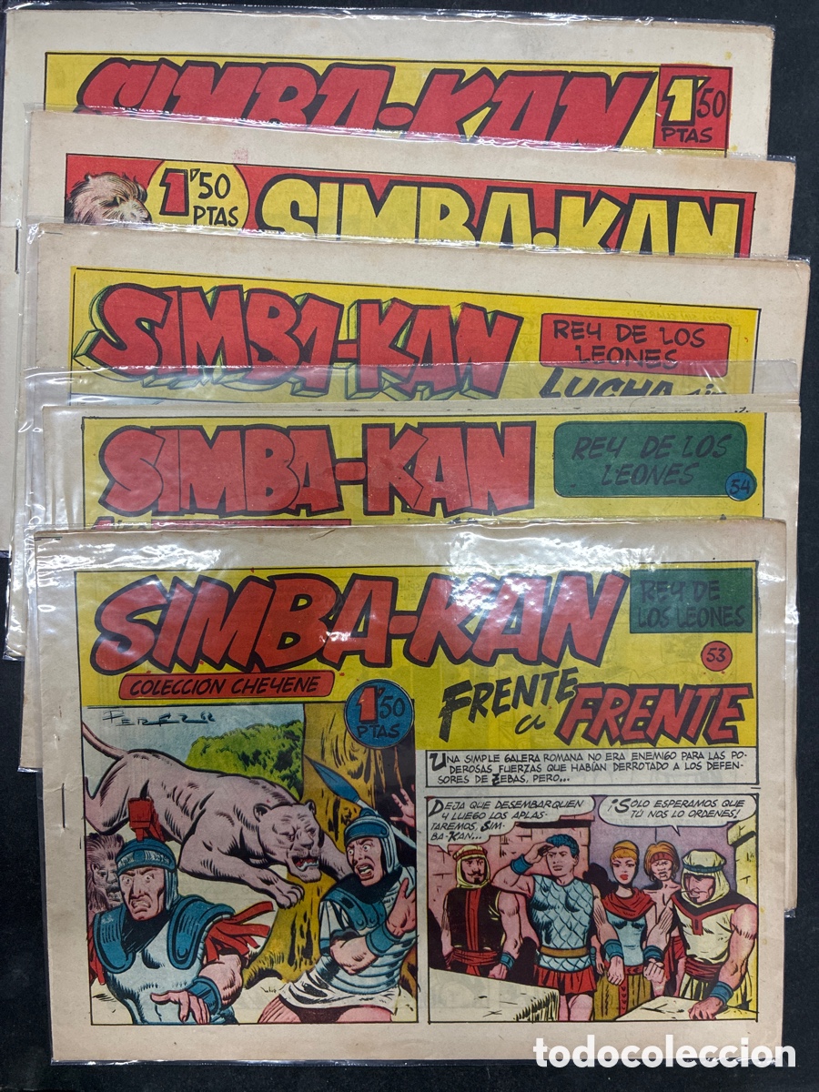 C&oacute;mics: COLECCION COMPLETA SIMBA-KAN 60 EJEMPLARES ORIGINAL EDITORIAL MARCO - Foto 14