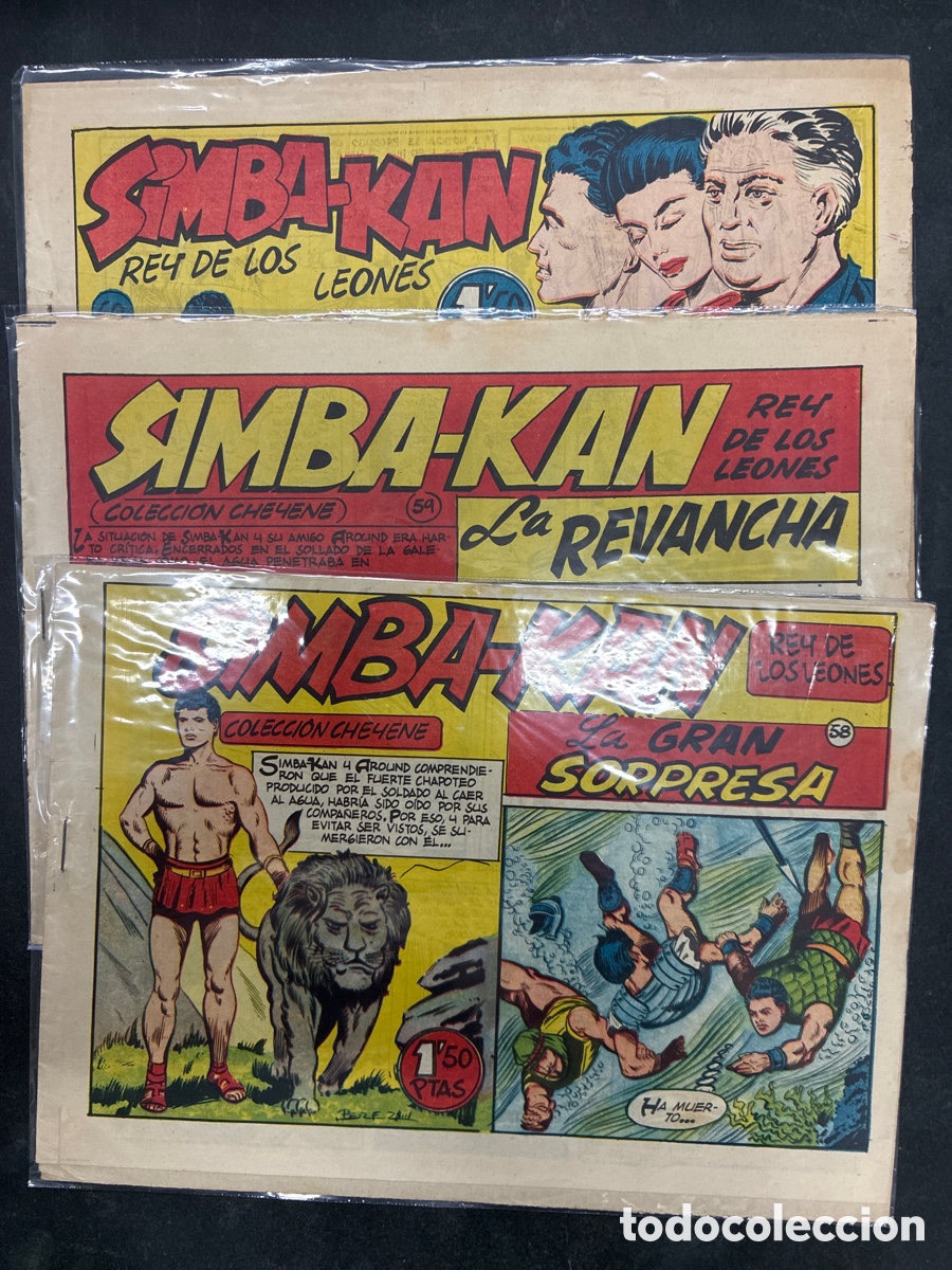 C&oacute;mics: COLECCION COMPLETA SIMBA-KAN 60 EJEMPLARES ORIGINAL EDITORIAL MARCO - Foto 15