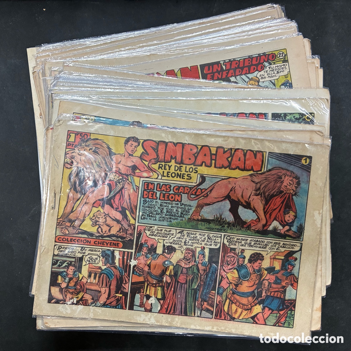 C&oacute;mics: COLECCION COMPLETA SIMBA-KAN 60 EJEMPLARES ORIGINAL EDITORIAL MARCO - Foto 1