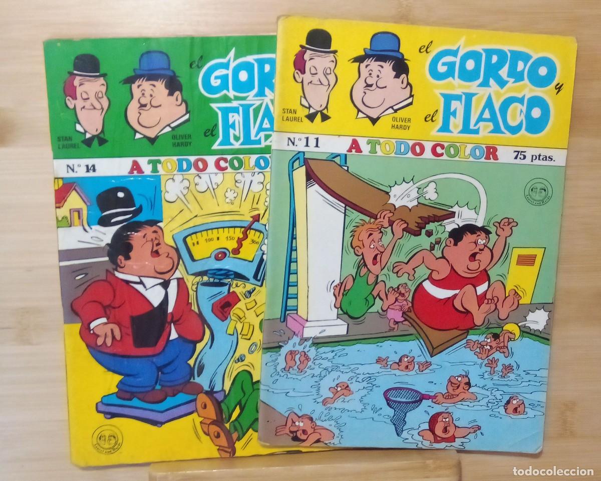 C&oacute;mics: Lote 2 C&oacute;mics El Gordo y el Flaco 1981 N&uacute;ms. 11 y 14 - Foto 1