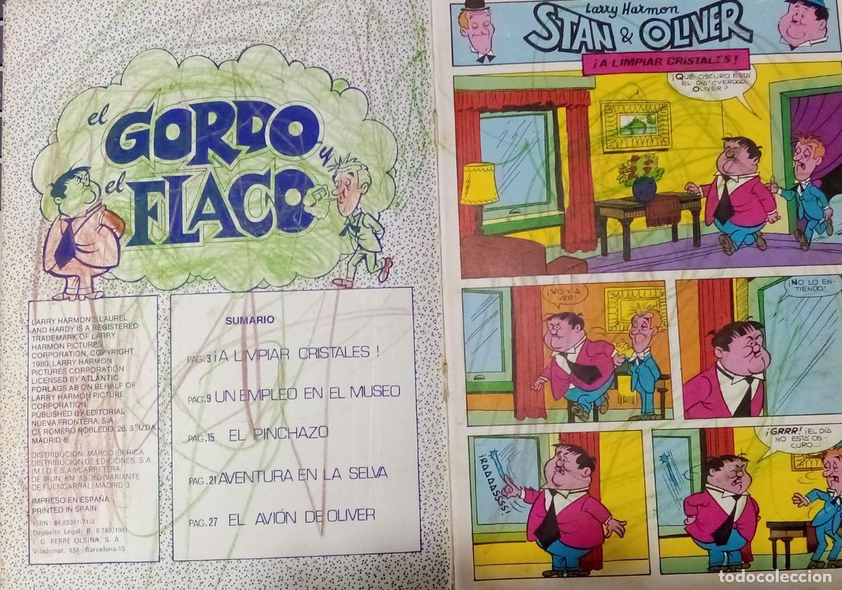 C&oacute;mics: Lote 2 C&oacute;mics El Gordo y el Flaco 1981 N&uacute;ms. 11 y 14 - Foto 9