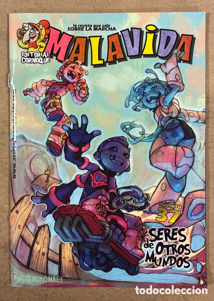 C&oacute;mics: MALAVIDA N&deg; 37 (EDITORIAL CORNOQUE). - Foto 1