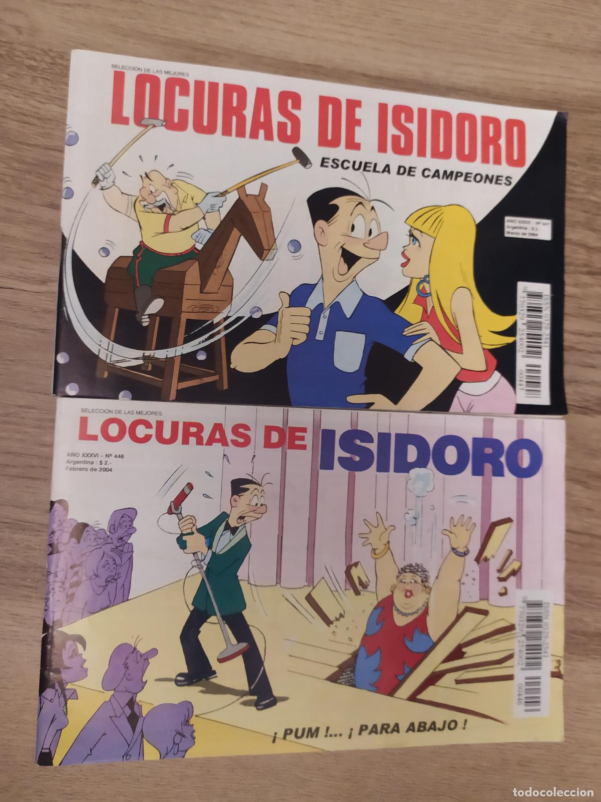 C&oacute;mics: Locuras de Isidoro 446 y 447. comic argentino - Foto 1