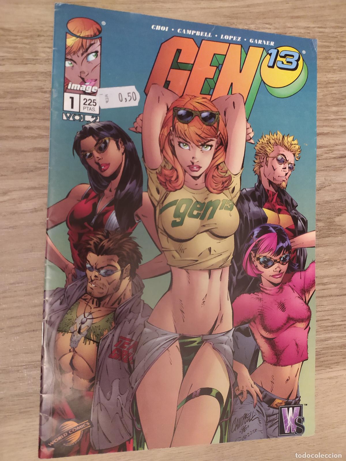 C&oacute;mics: Gen 13. Vol2 n&uacute;mero 1. Image. Planeta 1997 - Foto 1