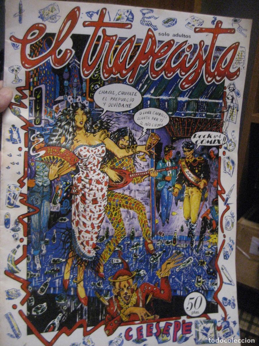 C&oacute;mics: comic El Trapecista n&ordm; 4 . Ceesepe 1976 Rock Comix . - Foto 1