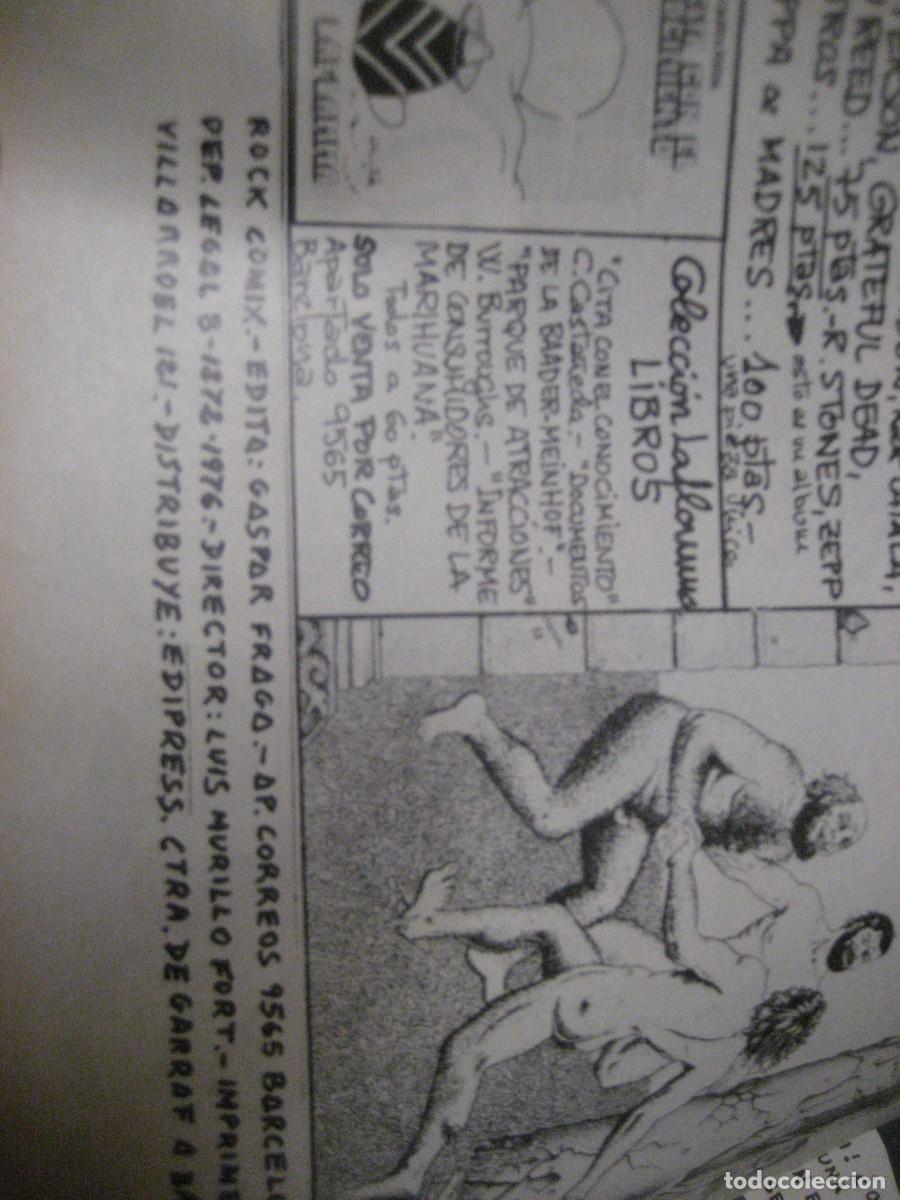 C&oacute;mics: comic El Trapecista n&ordm; 4 . Ceesepe 1976 Rock Comix . - Foto 3
