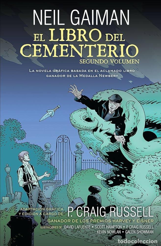 C&oacute;mics: EL LIBRO DEL CEMENTERIO NEIL GAIMAN COMPLETA 2 TOMOS - Foto 2